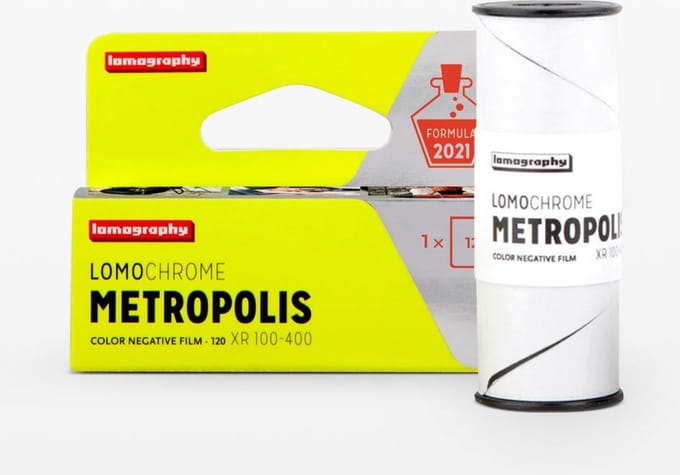 Lomo metropolis xr 100-400 formula 2021 120 film