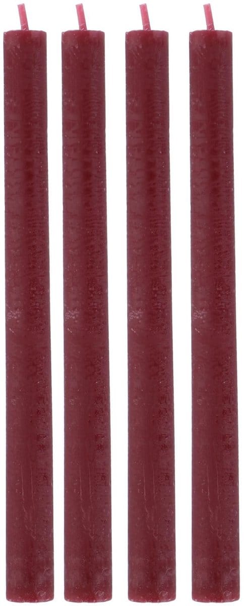 Dinerkaars 4pc rood