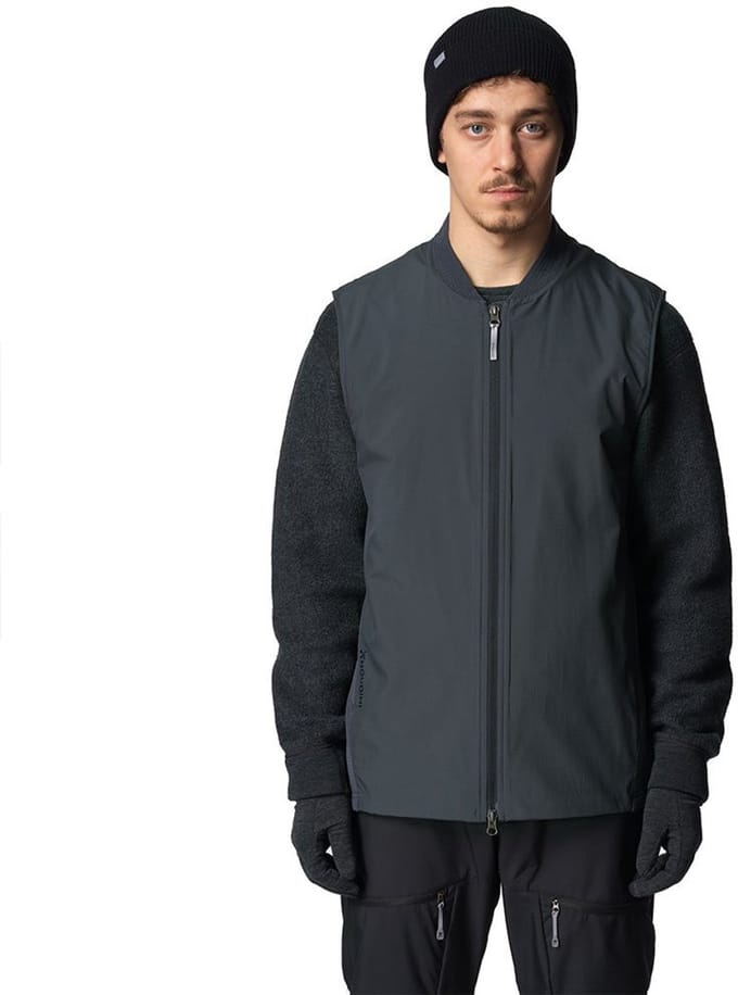 Houdini Moonwalk Sweatshirt Met Rits Grijs M Man