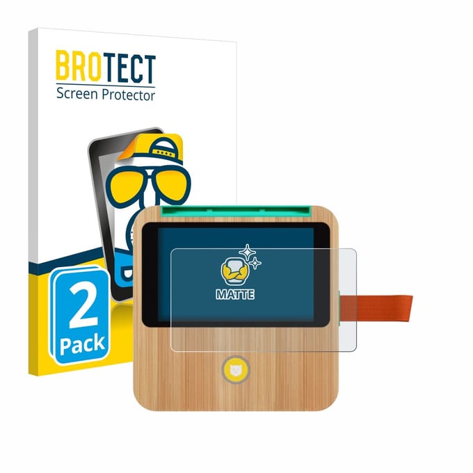 BROTECT - Screenprotector voor tigerbox Touch Plus - Folie Beschermfolie matte 2 Stuks