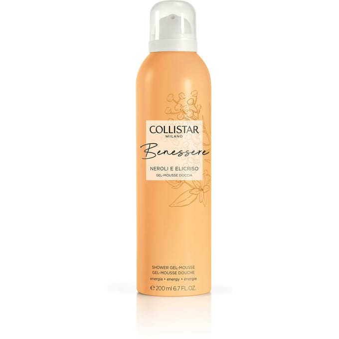 Collistar Shower Gel-Mousse Neroli and Helichrysum Benessere - 200 ml