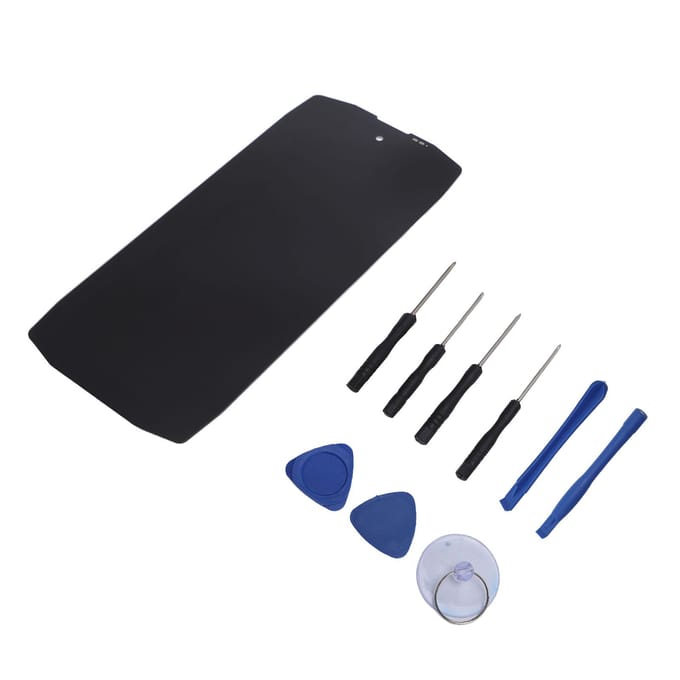 Telefoonscherm Vervanging voor Cubot Kingkong Star Smartphone TFT Display Touchscreen Digitizer Assemblage met Reparatie black