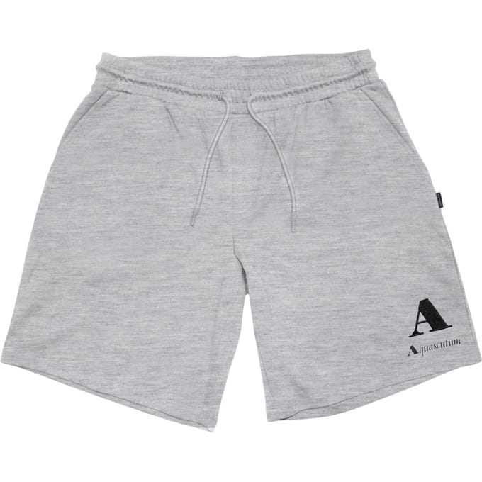 Aquascutum Heren Jersey Korte Broek (Grijs)
