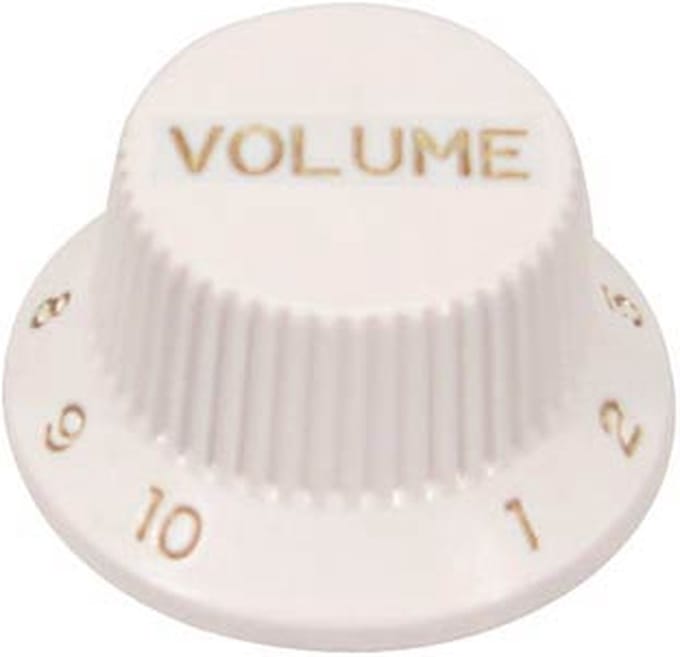 Boston KW-240-V Bellknop - Stijlvolle Witte Volumeregelaar