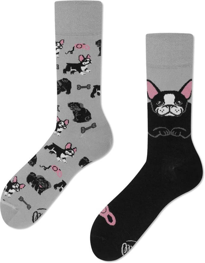 Many Mornings unisex sokken - Tiny Little Dogs - Unisex - Maat: 35 - 38