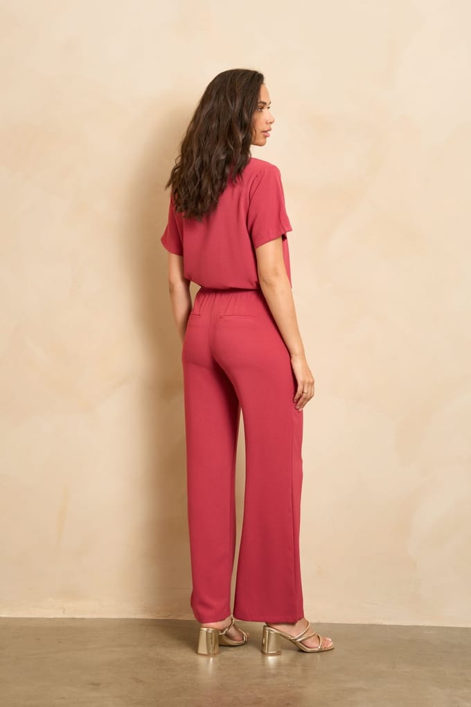 Lofty Manner Broek Trouser Solana Rc35 1 657 Brique Red Dames Maat - XS