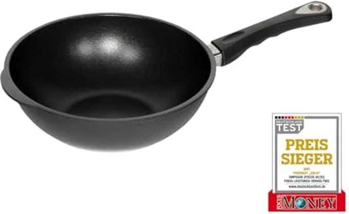Wok Pan 28 cm - Professionele Gietaluminium Met Lotan® Coating