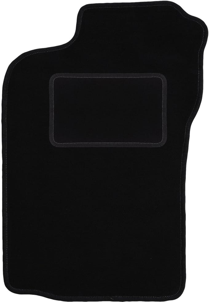 Bestuurdersmat zwart voor: Alfa Romeo 147 hatchback (2000-2010)