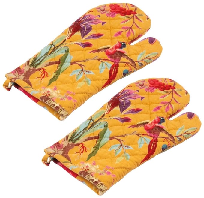 Imbarro Ovenwanten set-van-2 Paradise Yellow 30x17cm