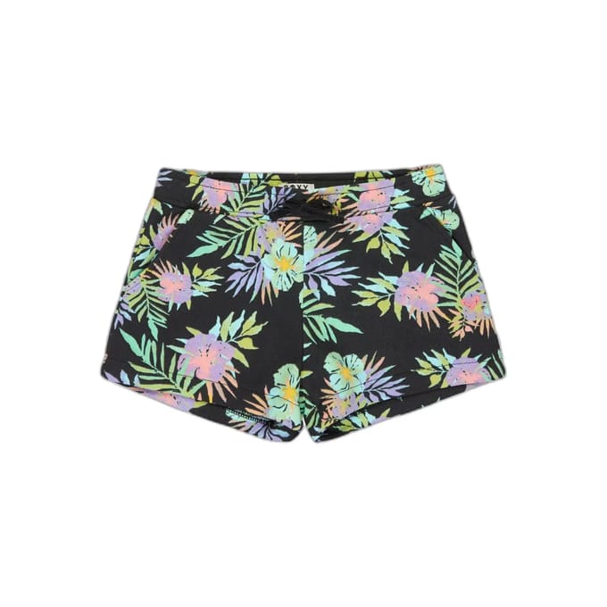 Roxy Twenty Five Miles Korte Sportbroek Zwart 8 Years Meisje