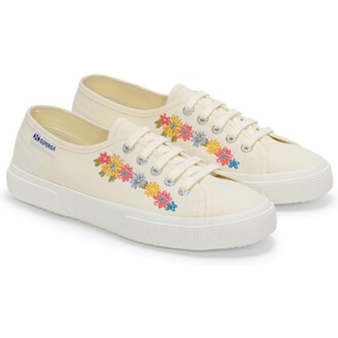 Superga  Lage Sneakers 3750 FLOWER PRINT LEGGERA