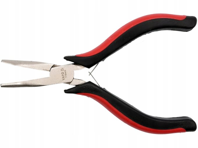 Yato Mini Verlengde Gebogen Tang 115mm - Precisie & Duurzaamheid