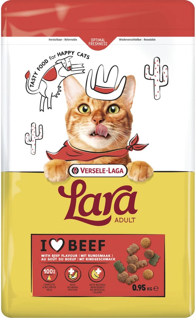 Lara Adult Rund/rijst kattenvoer - 950gr