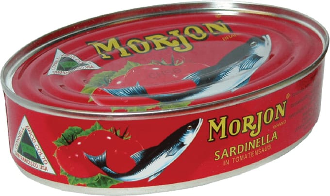 Morjon - Sardines in Tomatensaus - Voordeelpak - (3x215 gram)