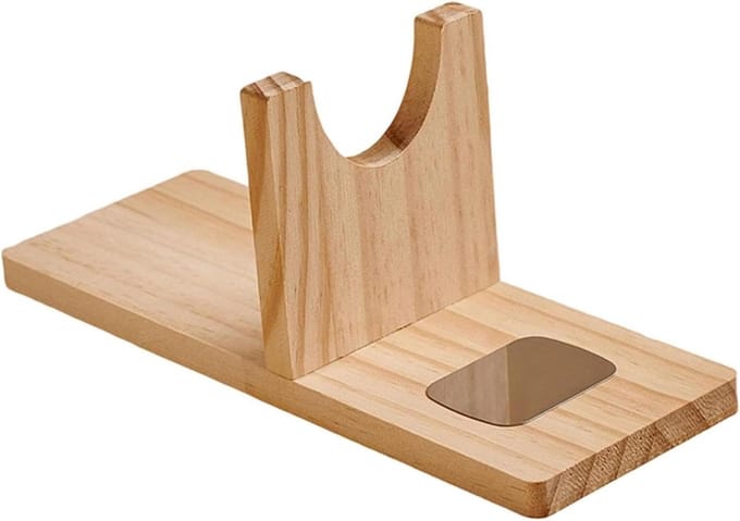 Lijmhouder - Hout - Werkbank organiseren - Druppelbescherming - Middelgroot - Houtkleur