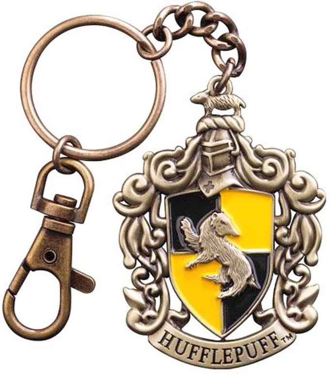 Noble Collection Sleutelhanger Harry Potter: Hufflepuff Goud/geel