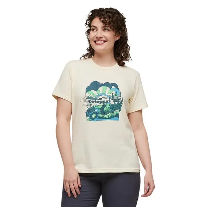 Dames-T-shirt Cotopaxi Utopia