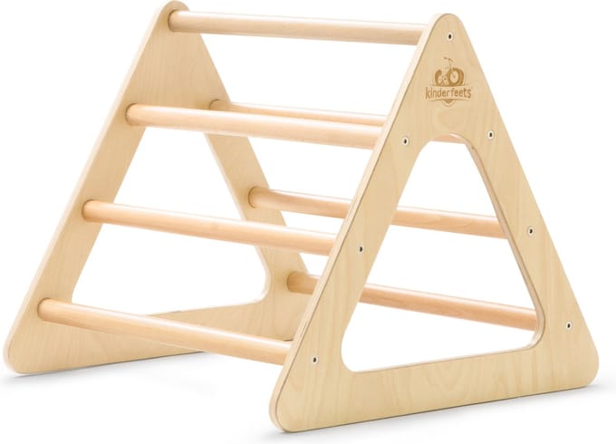 Kinderfeets Houten Pikler Driehoek / Triangle Klimrek / Klimdriehoek - Small