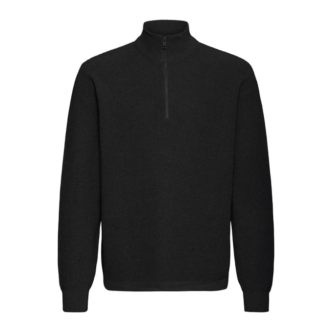 Trui met 1/2 rits Solid SDVian