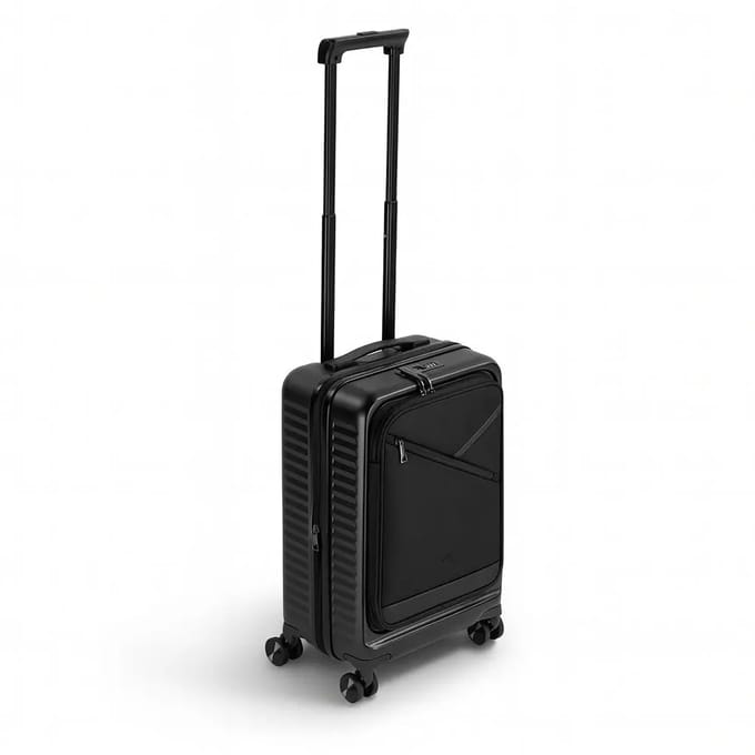 Rivacase 8180 20" 34L Suitcase, Black