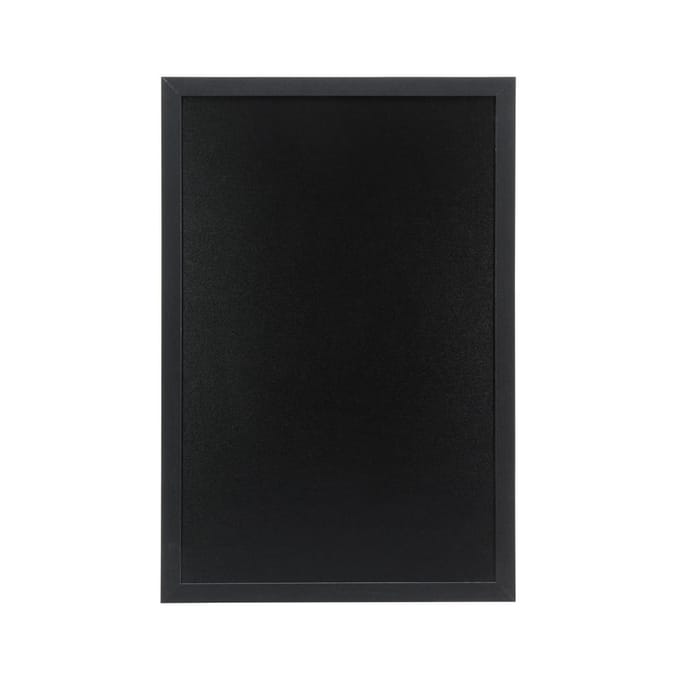Securit Woody krijtbord, inclusief witte krijtstift en montageset