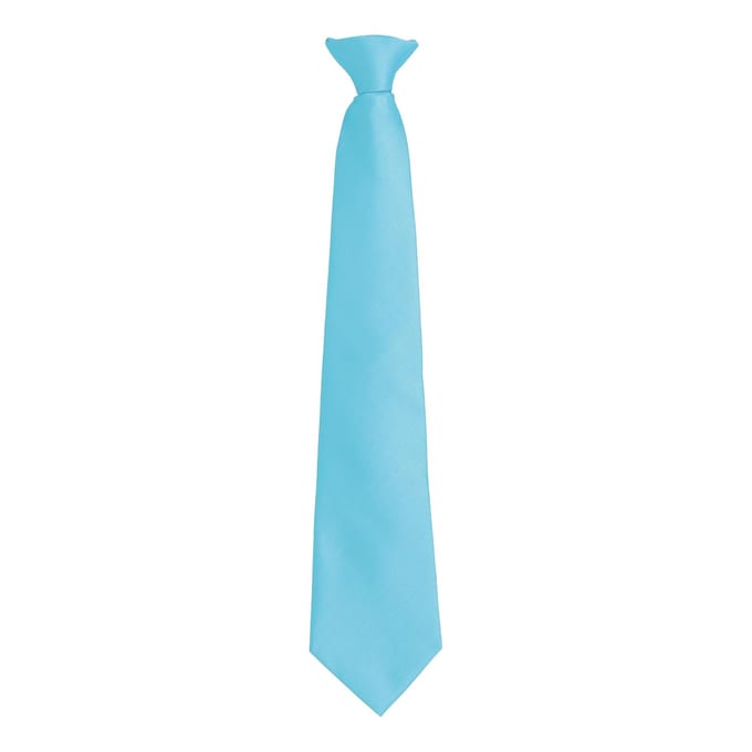 Premier Colours Orginals Fashion Clip-On Stropdas (Turquoise)