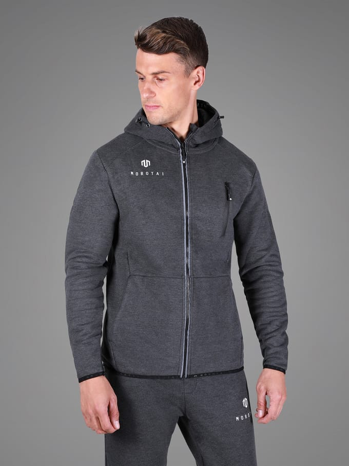 Neo sweatjack met rits