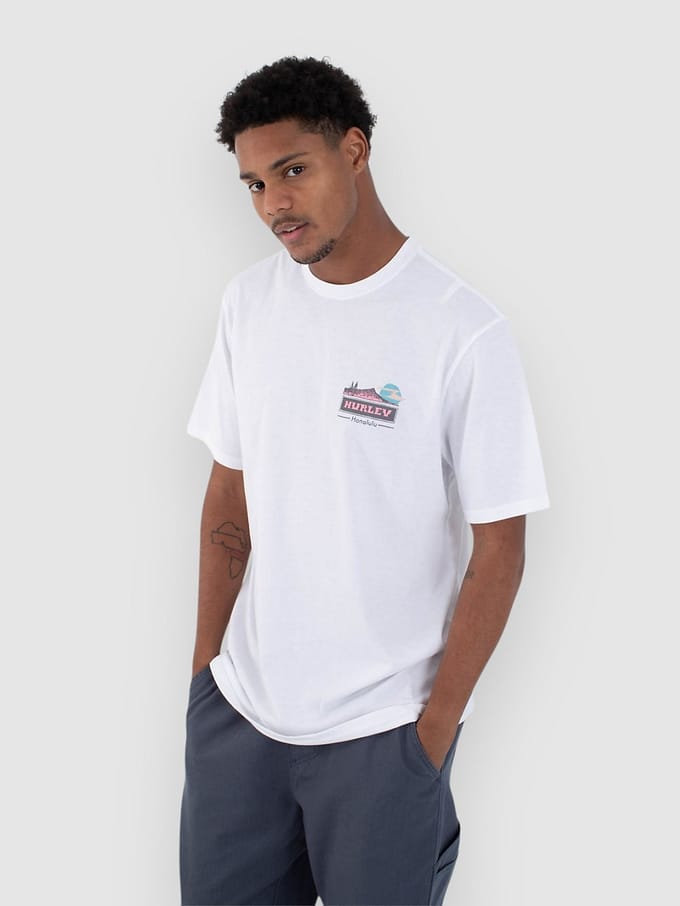 Hurley Harbor T-Shirt wit