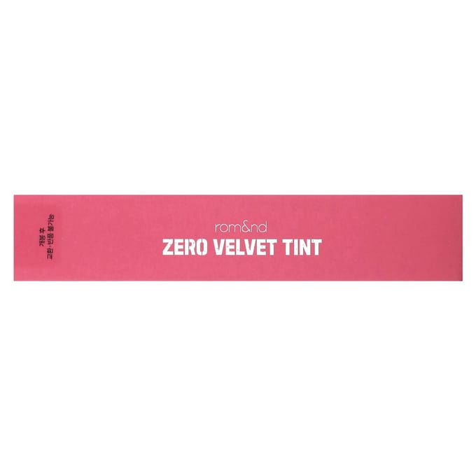 rom&nd, zero velvet tint, 25 nerd pink, 5,5g blue