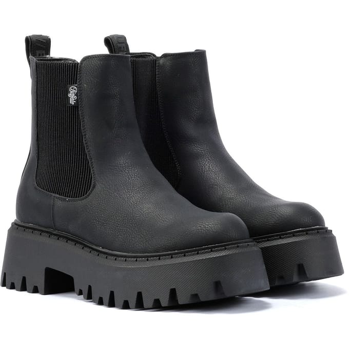 Buffalo Laars - ASPEN CHELSEA - EU36 tot EU41 - voor Vrouwen - zwart