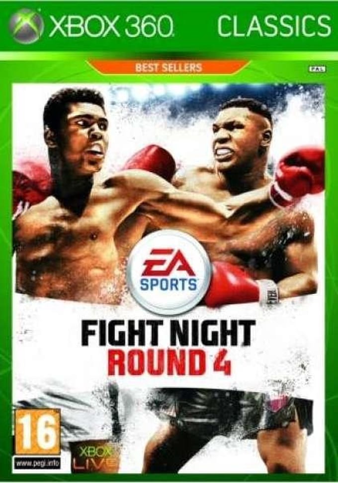 Electronic Arts Fight Night Round 4, Xbox 360, Xbox 360, Multiplayer modus, T (Tiener)