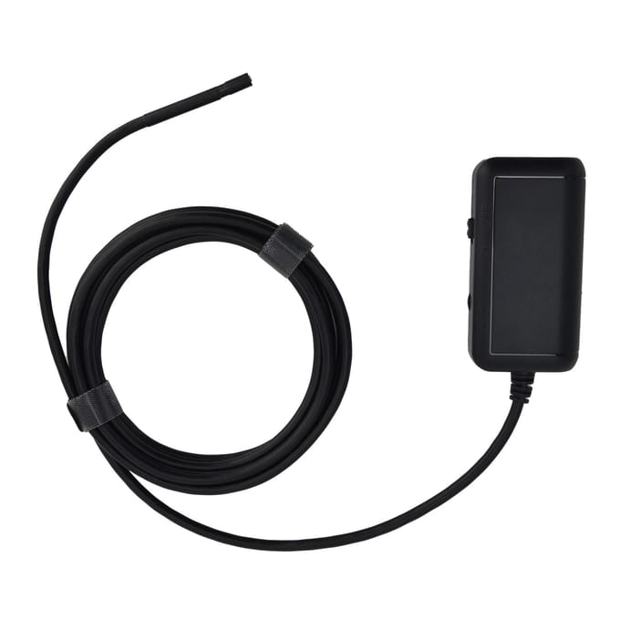 6LED HD Endoscoop 5.5MM Draadloze WiFi Inspectiecamera IP67 Waterdichte Boroscoop Slangcamera voor black