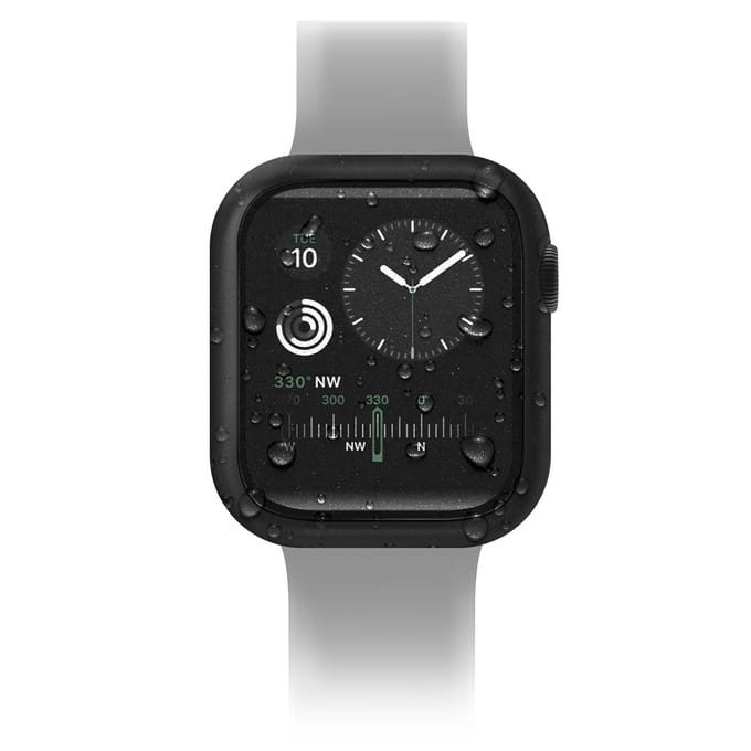 Uniq Nautic Waterproof Case voor de Apple Watch 7 / 8 / 9 - 45 mm - Midnight Black