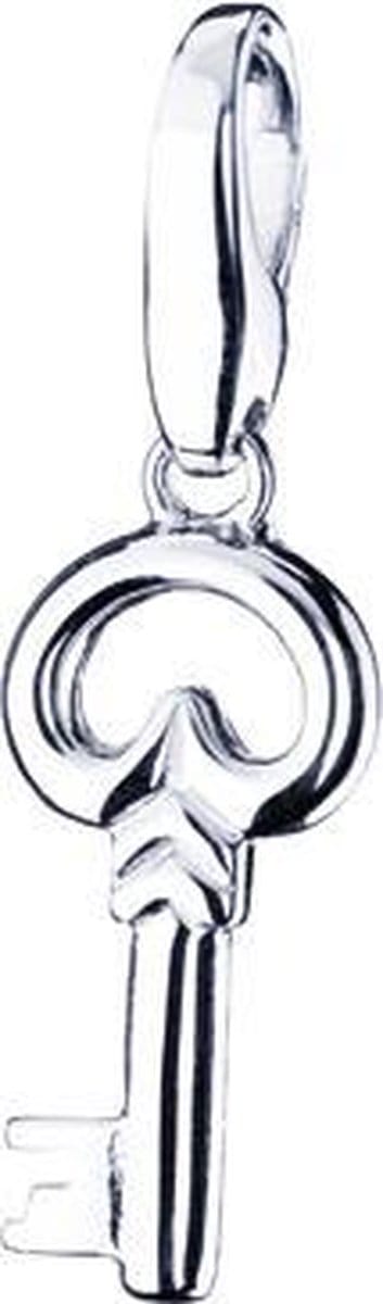 Charm | bedel | sleutel| zilver | karabijnslot