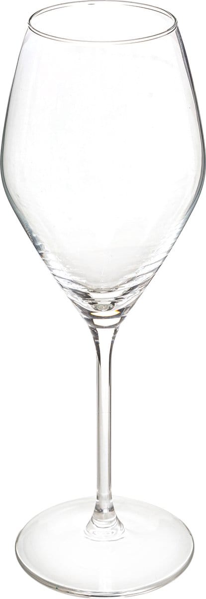 Secret de Gourmet Wijnglazen set Silvia - doosje 6x stuks - chique glas - 34 CL - witte/rode/rose