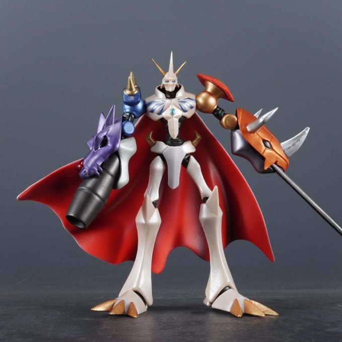 Anime Digitale Monster Digimon Omegamon Actiefiguur Speelgoed 16cm no box brown