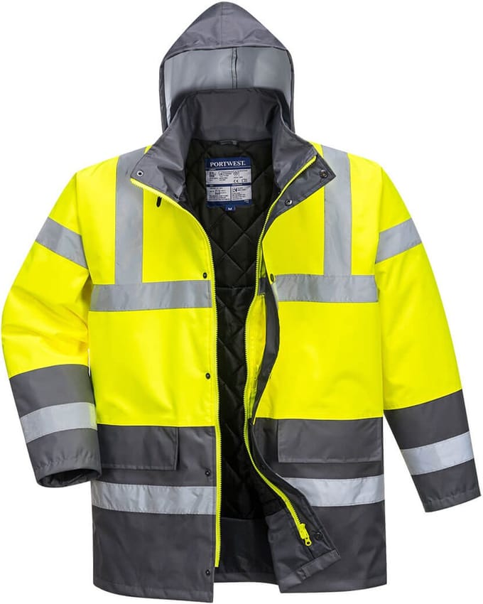 Portwest S466 Traffic Jas Geel/GrijsL