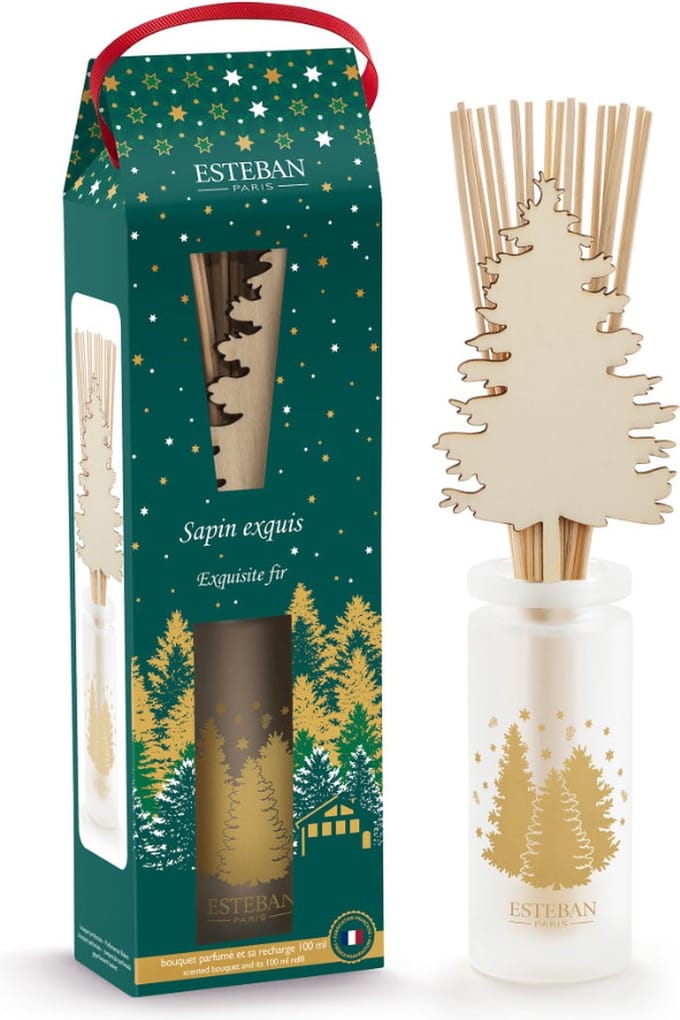 Esteban Kerst Exquisite Fir geurstokjes 100ml