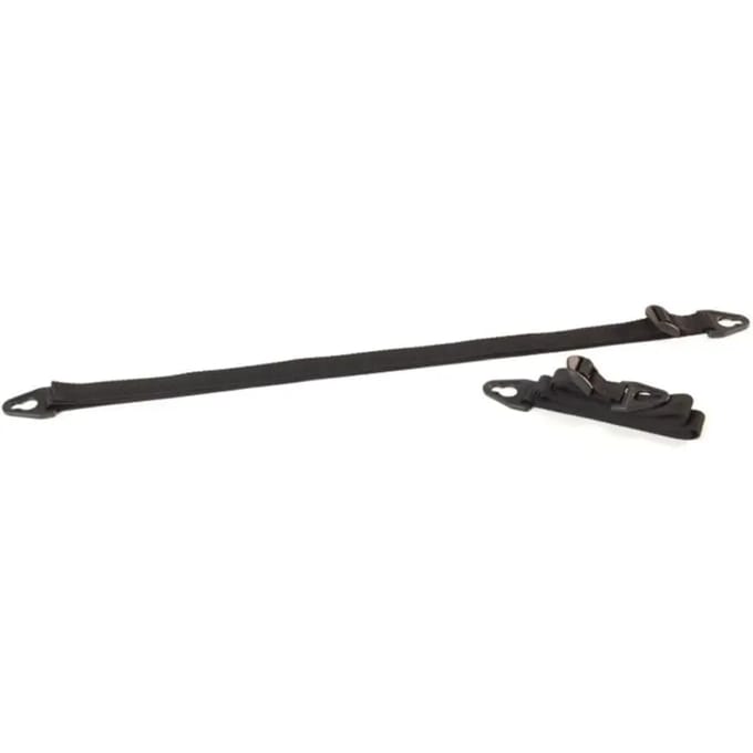 Fietskardeel burley travoy bagage banden bag tie down straps 2 - ZWART