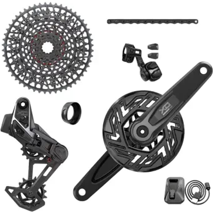Compleet fietspakket brose axs t-type clip-on Sram X0 ISIS 36DTS 160 10/52