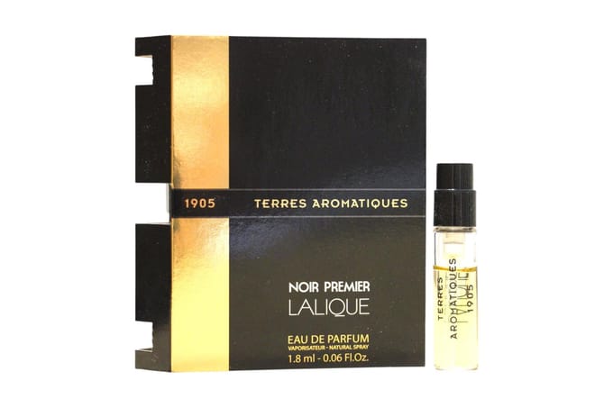 Lalique, Noir Premier - Terres Aromatiques, Eau De Parfum, Voor Mannen, 1,5 ml *Ampul
