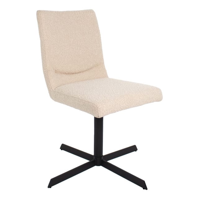 Kick draaistoel Sam 'luxe stof'- beige. Laatste stuks uitlopend. 100 euro korting.