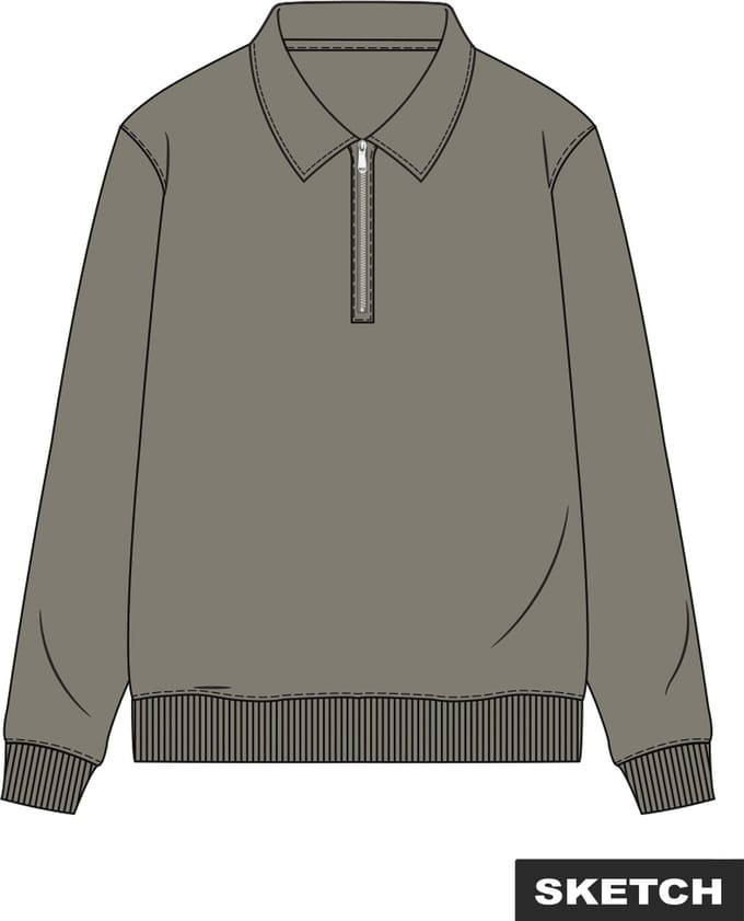 JACK&JONES - JJBRADLEY SWEAT ZIP POLO - Heren - Sweaters
