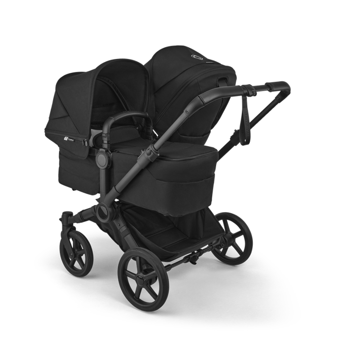 Bugaboo Donkey 6 Double Kinderwagen - Heritage Black Bekleding heritage black bekleding