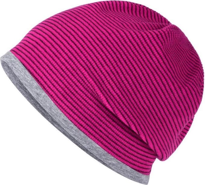 Myrtle Beach - Unisex Gestructureerde Beanie (Roze)