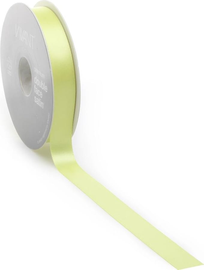 Helder Geel Satijnlint – 3 mm × 50 m – double face satijn