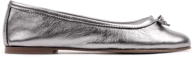 Omnio essential ballerina's platina leer