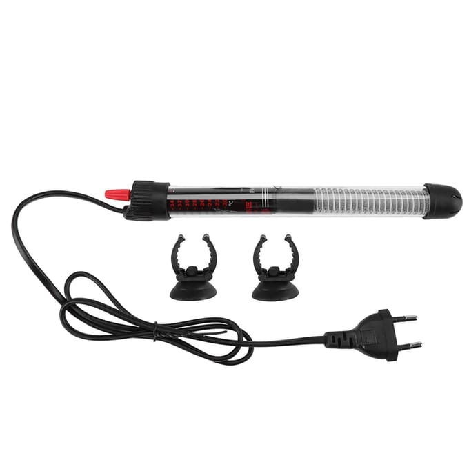 1 PIÈCE Aquarium Submersible Poisson Chauffage d'eau Automatique 25W