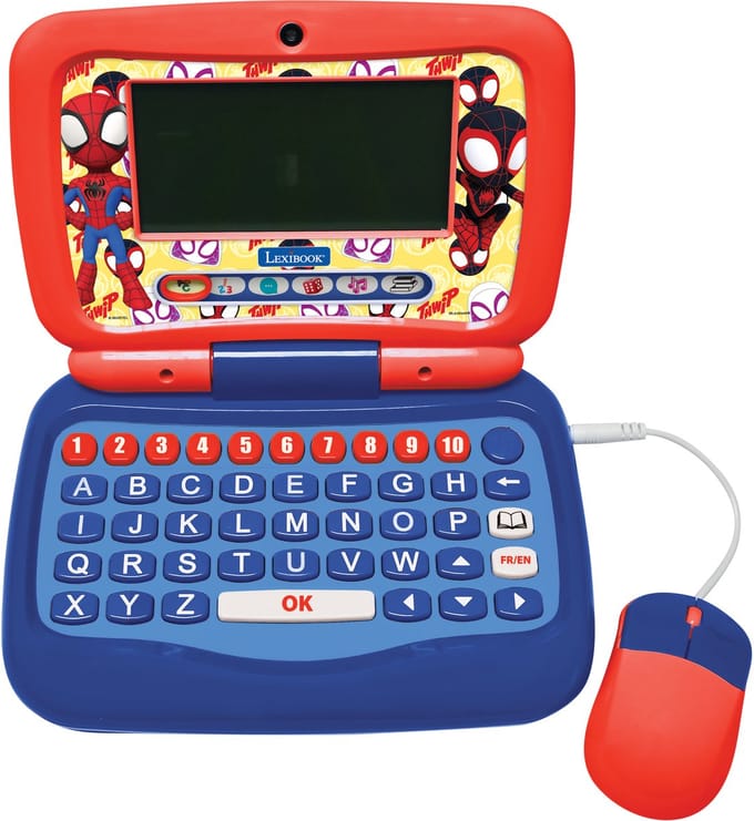 Spidey ordinateur portable éducatif parlant bilingue – 40 activités en français et anglais