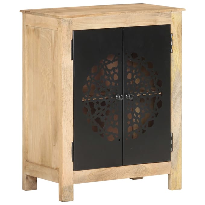 vidaXL - Dressoir - 60x35x75 - cm - massief - mangohout